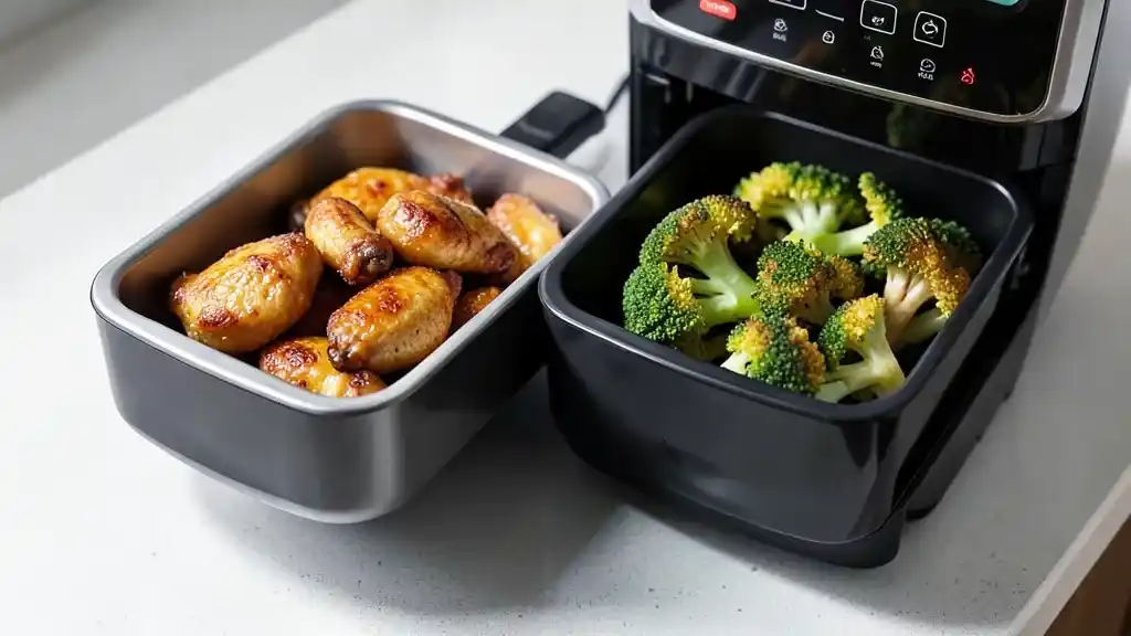 Air fryer recipe: double air fryer